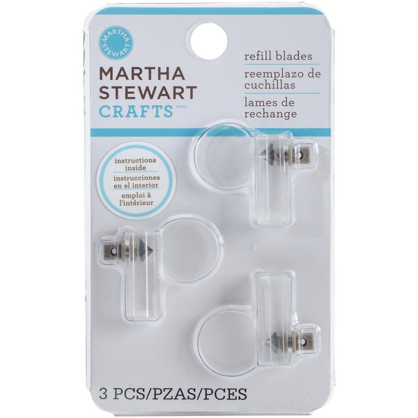 Martha Stewart M281076 Replacement Parer Trimmer Blades - 3-Pcs/شفرات لوح القص