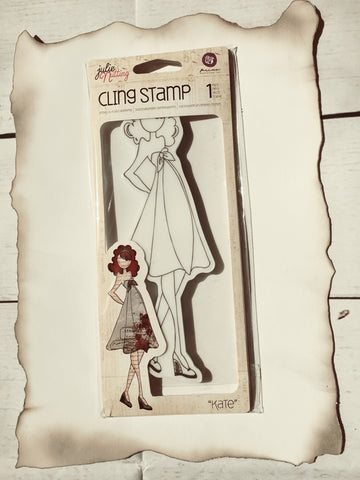 Stamp / Cling Stamp - Kate