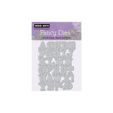 Hero Arts DI061 Alphabet Uppercase Fancy Die Cuts / قطاعات احرف - صغيره