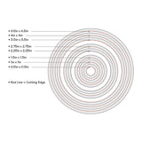 Sizzix Framelits Die Circles / قطاعات بشكل الدوائر